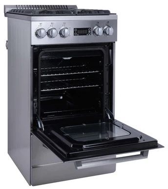 Avanti® Elite Series 20" Stainless Steel Freestanding Gas Range-2