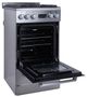 Avanti® Elite Series 20" Stainless Steel Freestanding Gas Range-3