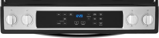 Whirlpool® 30" Stainless Steel Freestanding Electric Range-8