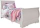 Signature Design by Ashley® Anarasia 3-Piece White Twin Sleigh Bed Set-2