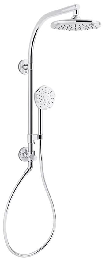 KOHLER® Occasion™ HydroRail®-R Polished Chrome 1.75 GPM Shower Column Kit-0