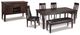 Signature Design by Ashley® Haddigan 7-Piece Dark Brown Dining Set-0