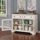 Furniture of America® Leslie White Wash/Walnut Server-1