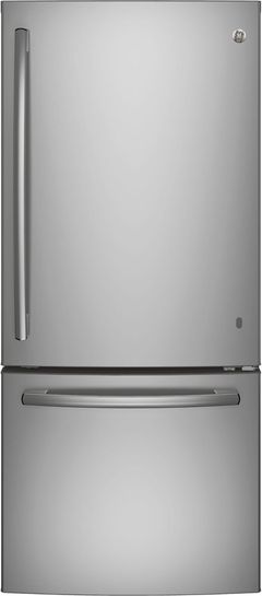 GE® 20.9 Cu. Ft. Fingerprint Resistant Stainless Steel Bottom Freezer Refrigerator