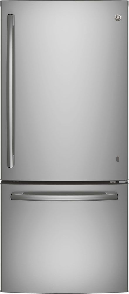 GE® 20.9 Cu. Ft. Fingerprint Resistant Stainless Steel Bottom Freezer Refrigerator-0