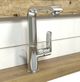 Hansgrohe Metris Chrome Single-Hole Faucet with Swivel Spout and Pop-Up Drain-1