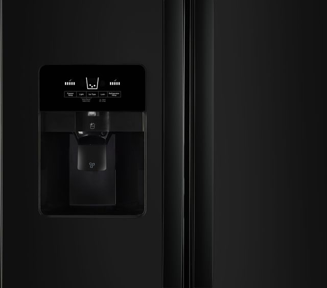 Whirlpool® 36 in. 24.5 Cu. Ft. Side-by-Side Refrigerator-Black-12