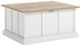 Sauder® Cottage Road® White Storage Coffee Table with Brown Top -0