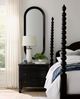 aspenhome® Caroline Soft Black 3-Drawer Nightstand-1