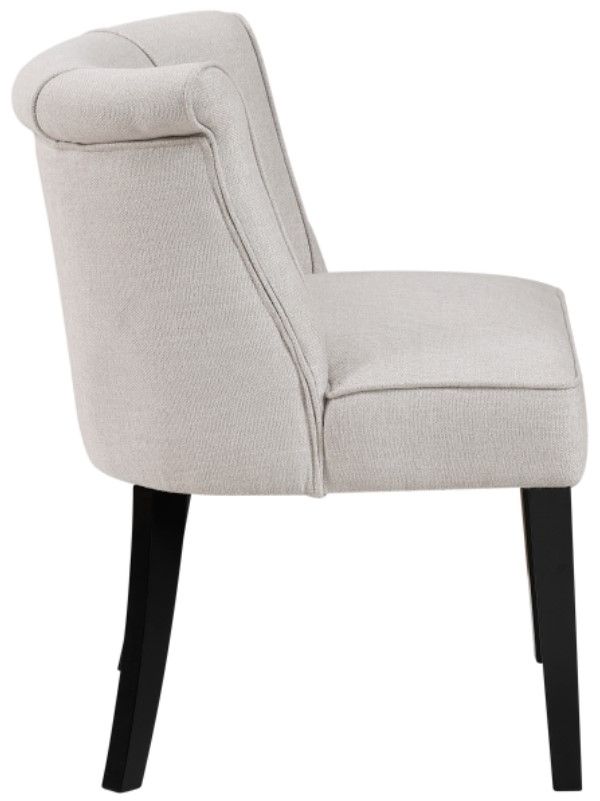Homelegance® Taylor Beige/Espresso Accent Chair-3