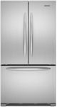 KitchenAid® Architect® Series II 21.8 Cu. Ft. French Door Refrigerator-Monochromatic Stainless Steel-0