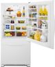 Réfrigérateur à congélateur inférieur de 30 po Whirlpool® de 18.7 pi³ - Blanc *J324-1