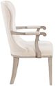 Homelegance® Lofton Ivory/Light Gray Dining Arm Chair-2