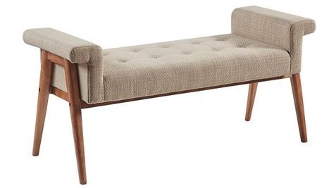 Olliix by INK+IVY Mason Tan Accent Bench-0