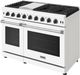 Thor Kitchen L Series 48" Matte White Pro Style Gas Range-5