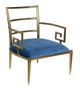 A & B Home Gold Accent Chair-0