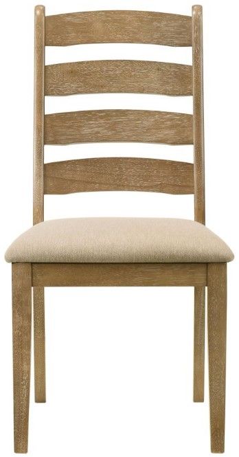 Coaster® Denvers Beige/Brown Oak Dining Chair Set-1