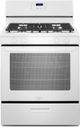 Whirlpool® 30" White Free Standing Gas Range-0