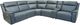 Flexsteel® Vernon 6-Piece Admiral Power Reclining Sectional with Power Headrest and Lumbar-0