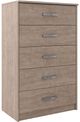 Signature Design by Ashley® Flannia 4-Piece Gray Full Platform Bed Set-3