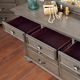 Furniture of America® Syracuse 4-Piece Gray Queen Bedroom Set -4