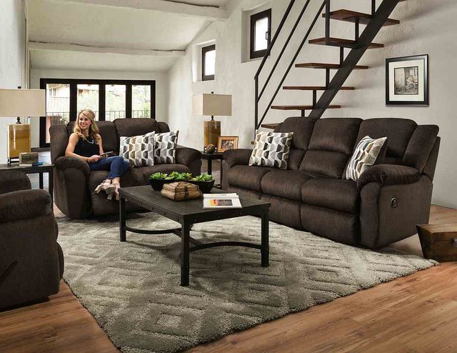 HomeStretch Brown Rocker Recliner-1