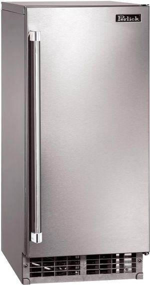 front view of the Perlick® Signature Series 14.88" Panel Ready Indoor/Outdoor Clear Ice Maker