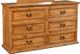 Horizon Home® El Paso Natural Wax Dresser and Mirror-1