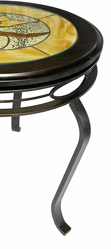 Forge Design Signature Stained Glass End Table-1