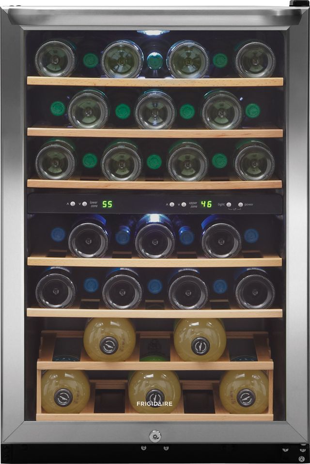 Frigidaire® 22" Stainless Steel Wine Cooler-1