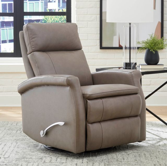 Parker House® Bristol Graphite Manual Swivel Glider Recliner-2