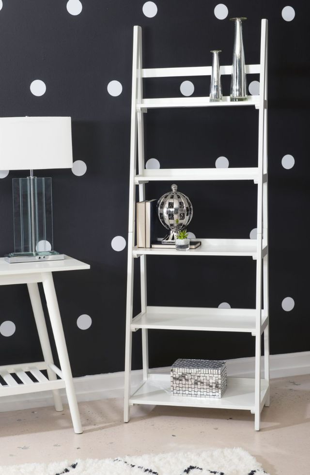 Linon Cosgrove White Bookcase-1