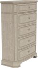 Riverside Furniture Kensington Vintage Linen Five Drawer Chest-2