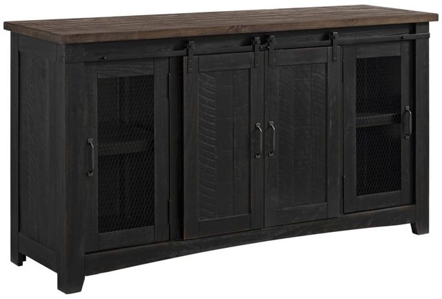 Martin Svensson Rustic Black/Brown Entertainment Console-0