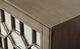 Jofran Inc. Casa Bella Gold/Silver 2-Door Mirrored Cabinet-4