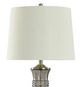 Stylecraft Dark Grey/White Table Lamp -1