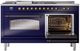 Ilve® Nostalgie II Series 60" Midnight Blue Pro Style Dual Fuel Range-4