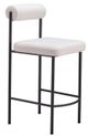 Zuo® Modern Livorno Ivory Counter Stool-4