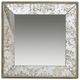 A & B Home Gold Square Accent Mirror-1