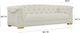 TOV Furniture Farah Cream Velvet Sofa-4