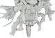 A & B Home White 7" Candle Holder-1