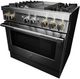 JennAir® RISE™ 36" Stainless Steel Pro Style Dual Fuel Range-4