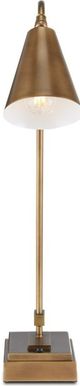 Currey & Company Symmetry Antique Brass Desk Lamp-1