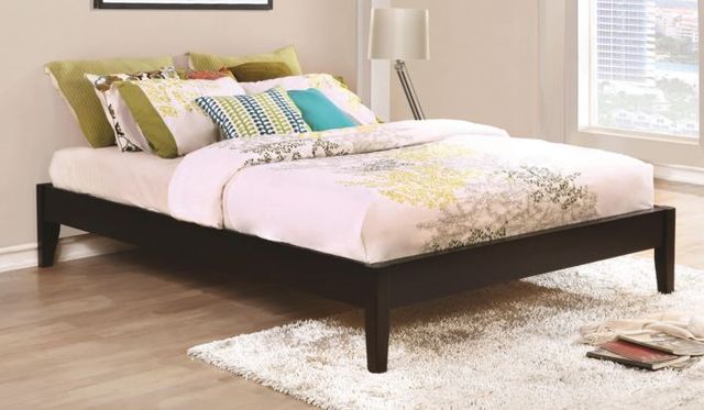 Coaster® Hounslow Cappuccino California King Platform Bed-1