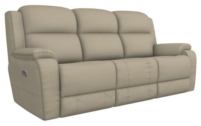 La-Z-Boy® Dorian Sand Power Reclining Sofa with Headrest-0