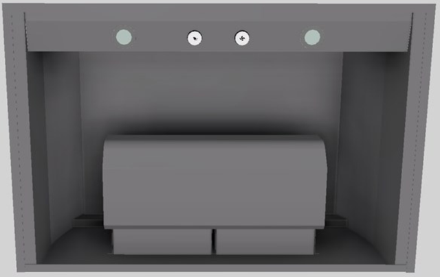 Vent-A-Hood® Designer Series 36" Gunsmoke Wall Mounted Range Hood-3