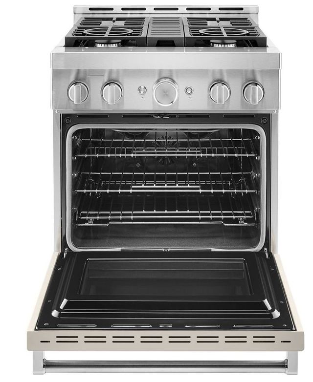 KitchenAid® 30" Milkshake Smart Pro Style Gas Range-1