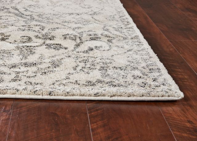KAS Rugs Hue Ivory Azora 5'x8' Rug-1
