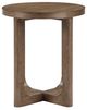 Homelegance® Blake Light Brown Round End Table-2