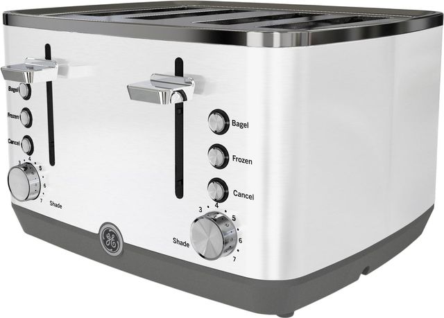 GE® 4-Slice Snow White Toaster-2